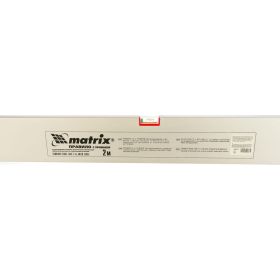 Алюминиевое правило с уровнем, L-2,0 м, 2 ручки MATRIX 89637 (артикул 15383302) – фото 2