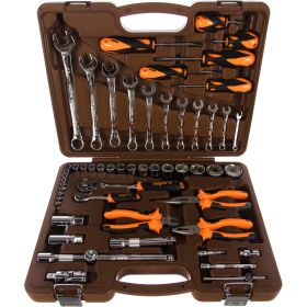 Набор инструмента Ombra OMT55S 4-32 мм 1/4" и 1/2"DR (артикул 13939377) – фото 2