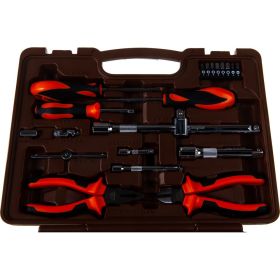 Универсальный набор торцевых головок Ombra OMT69S 4-32 мм 1/4" и 1/2"DR (артикул 13939376) – фото 6