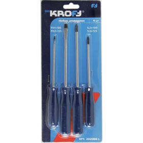 Набор отверток KROFT 4 шт 202089-1 (артикул 15592508) – фото 3