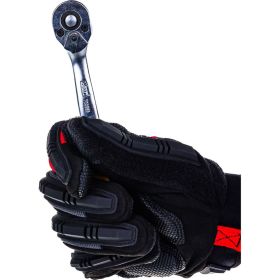 Трещоточная рукоятка с быстрым сбросом 1/4 Dr KRAFT KT 700361 (артикул 15965872) – фото 4