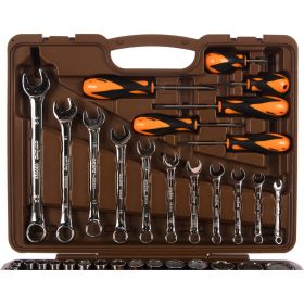 Набор инструмента Ombra OMT55S 4-32 мм 1/4" и 1/2"DR (артикул 13939377) – фото 4