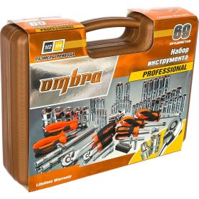 Универсальный набор торцевых головок Ombra OMT69S 4-32 мм 1/4" и 1/2"DR (артикул 13939376) – фото 4
