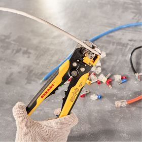 Инструмент для зачистки кабеля и обжима наконечников REXANT ht-766 12-4005 (артикул 15740732) – фото 12