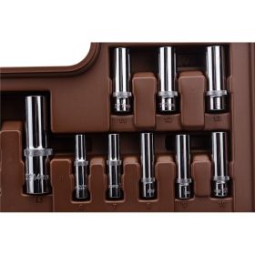 Набор инструмента для автомобиля с 12-гр. головками 1/2"DR и 1/4"DR, 94 предмета Ombra OMT94S12 (артикул 15087650) – фото 2