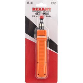 Инструмент для заделки витой пары 110 REXANT HT-3140 TL-314B 12-4221 (артикул 15591066) – фото 9