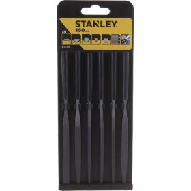 Набор надфилей 6 шт, 150 мм Stanley 0-22-500 (артикул 15281160) – фото 2
