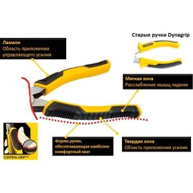 Комбинированные плоскогубцы 150мм STANLEY CONTROL-GRIP 0-74-456 (артикул 15569029) – фото 8