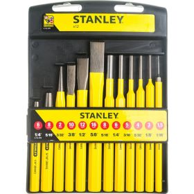 Набор слесарных бородков и зубил 12шт Stanley 4-18-299 (артикул 15404283) – фото 4