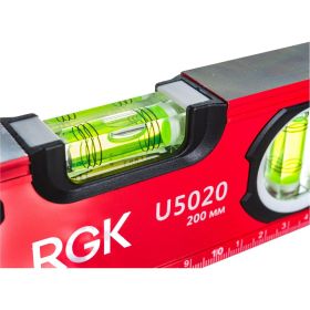 Пузырьковый уровень RGK U5020 (артикул 15830321) – фото 5