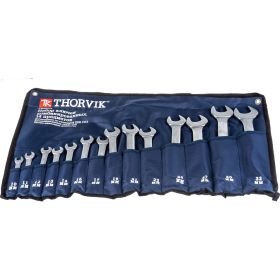 Набор комбинированных ключей THORVIK CWS0014 10-32 мм, 14 предметов 52047 (артикул 15597799) – фото 7
