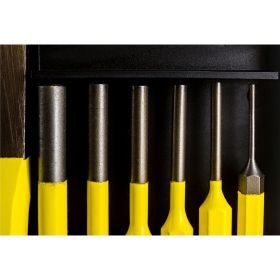 Набор слесарных бородков и зубил 12шт Stanley 4-18-299 (артикул 15404283) – фото 3
