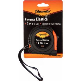 Рулетка 5 м х 18 мм Elastica SPARTA 31312 (артикул 13946662) – фото 1