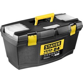 Ящик для инструмента STAYER VEGA-24 пластиковый 38105-21_z03 (артикул 15889381) – фото 1