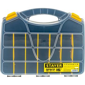 Пластиковый органайзер STAYER SPACE-15 38038-15_z01 (артикул 15889541) – фото 1