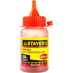 Красная краска для разметочных шнуров 50 г STAYER 0640-2_z01 (артикул 15261599) – фото 4