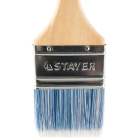 Плоская кисть 63 мм STAYER AQUA-STANDARD 01032-063 (артикул 13697382) – фото 3
