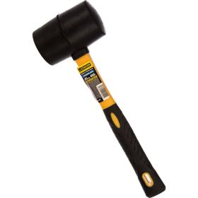 Резиновая черная киянка с фибергласовой ручкой 450г STAYER PROFESSIONAL 2054-65 (артикул 15595629) – фото 8