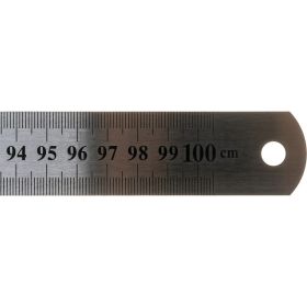 Металлическая плоская линейка VIRA 1000 мм 100022 (артикул 15559743) – фото 2
