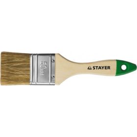 Плоская кисть STAYER LASUR-STANDART 01031-50 (артикул 13660929) – фото 2