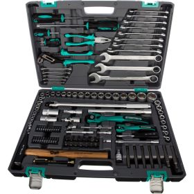 Набор инструмента 1/4", 1/2", CrV, S2, усиленный кейс, 119шт STELS 14112 (артикул 15568959) – фото 15