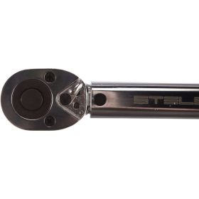Динамометрический ключ 28-210 Нм, 1/2", CrV, хромированный, быстрый сброс STELS 14159 (артикул 15874472) – фото 4