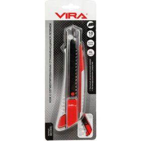 Нож в металлическом корпусе 18 мм Vira Auto-lock 831309 (артикул 15543231) – фото 5
