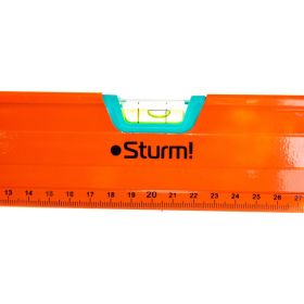 Антиударный магнитный уровень Sturm зеркало, 3 глазка, 400 мм 2015-05-400 (артикул 15455300) – фото 3