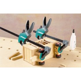 Мини-струбцина Wolfcraft 3020000, 150 мм (артикул 15029168) – фото 2