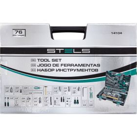 Набор инструментов STELS 76 предметов 14104 (артикул 15382580) – фото 9
