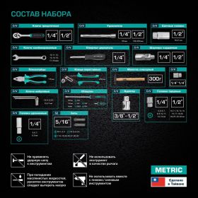 Набор инструментов STELS 76 предметов 14104 (артикул 15382580) – фото 21