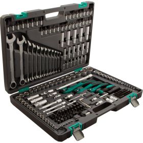 Набор инструмента 1/4", 3/8", 1/2", CrV, S2, усиленный кейс, 216шт STELS 14115 (артикул 15568962) – фото 33