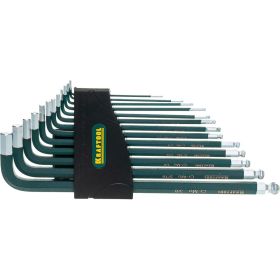 Набор имбусовых ключей INDUSTRIE SAE HEX0.05-3/8 13шт Kraftool 27444-H13 (артикул 15054189) – фото 3