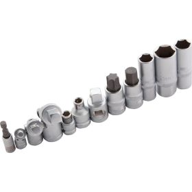 Набор инструмента 1/4", 3/8", 1/2", CrV, S2, усиленный кейс, 216шт STELS 14115 (артикул 15568962) – фото 17