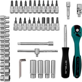 Набор инструмента 1/4", CrV, S2, усиленный кейс, 47шт STELS 14099 (артикул 15568894) – фото 10