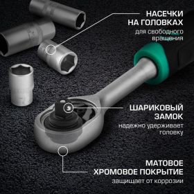 Набор инструментов STELS 98 предметов 14111 (артикул 15382584) – фото 7