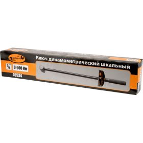 Динамометрический шкальный ключ АвтоDело 3/4" 0-500 Нм 40534 12689 (артикул 16005542) – фото 3