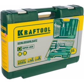Набор слесарно-монтажных инструментов EXPERT Kraftool 27976-H66 (артикул 14949363) – фото 2
