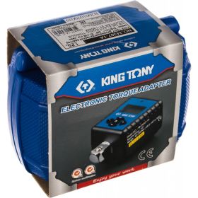 Электронный динамометрический адаптер KING TONY 34307-1A, 3/8", 27-135 Нм, кейс (артикул 15534820) – фото 3