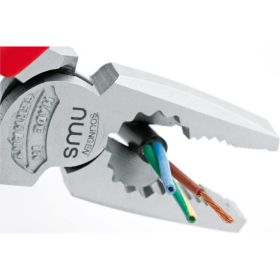 Диэлектрические пассатижи 180мм NWS CombiMax 109-49-VDE-180 (артикул 15456348) – фото 4