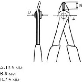 Бокорезы для электроники KNIPEX KN-7861125 (артикул 14978277) – фото 2