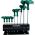 Комплект угловых двухсторонних ключей Jonnesway TORX H10MT09S (артикул 13938695) – фото 4
