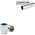 Набор инструментов GOODKING 94 предмета 1/2", 1/4" K-10094 (артикул 16530446) – фото 3