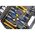 Набор инструмента 1/2 Dr и 1/4 Dr 56 предметов KRAFT KT 700303 (артикул 15966154) – фото 3