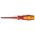 Диэлектрическая отвертка PZ1x80 КВТ Профи 78613 (артикул 15878000) – фото 1