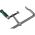 Цельнокованая струбцина KRAFTOOL Forge FF-500/120, 750 кгс 32014-120-500 (артикул 16462760) – фото 1