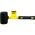 Резиновая черная киянка с фибергласовой ручкой 900г STAYER PROFESSIONAL 2054-90 (артикул 15595630) – фото 4