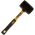Резиновая черная киянка с фибергласовой ручкой 900г STAYER PROFESSIONAL 2054-90 (артикул 15595630) – фото 2