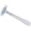 Молоток Narex с ручкой ANTIREFLEX, белый боек, длина 270 мм, 180 г 875151 (артикул 16764955) – фото 1