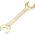 Гаечный рожковый ключ желтый цинк REXANT 19х22 мм 12-5831-2 (артикул 16077159) – фото 6